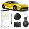 Lizoak 1 Pack GPS Tracker Auto compatibile con Apple Find My App, GPS Tracker, Auto Tracker, Apple MFi Certified, No ABO, Nessuna SIM, in tempo reale, funzione di allarme e richiamo, nero e bianco
