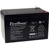 akku-net Batteria First Power al Gel di piombo per: Veicoli giocattolo per bambini. Jeep 12Ah 12V VdS, 12V, Lead-Acid