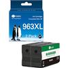 G&G Cartucce compatibili con HP 963 XL 963XL Multipack per HP OfficeJet Pro 9010 9012 9012e 9014 9014e 9020 9022 9022e 9025 cartucce (2 nere)