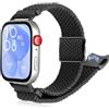 CHULN Nylon Cinturino per Redmi Watch 4/Xiaomi Miband 8 Pro, Magnetica Regolabile Sportiva Elastica Cinturini di Ricambio per Redmi Watch 4 Smartwatch.(No host)