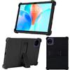 KUSINHOKA Custodia per Teclast P50T 11 Pollici, Morbido Silicone [Antiurto] Protettiva Cover, Anti-Graffio Protezione Custodia con Funzione di Supporto, Nero