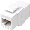 Techly Professional 364071 Accoppiatore Keystone RJ45 F/F Cat.6 UTP Bianco Bianco