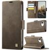 Sojlecyu Custodia a Libro Pelle per iPhone 16e Portacarte Magnete, Marrone | Blocco RFID, Portafoglio con Slot PortaCarte, Funzione Supporto Pieghevole, Protezione Antiurto TPU, Pelle PU Premium
