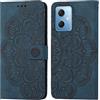 MFSIHZT Cover per Xiaomi Redmi Note 12 5G/ Xiaomi Poco X5 5G Custodia PU Pelle Portafoglio Flip Protettiva Custodia Con Slot per Schede Magnetica Supporto Custodia per Redmi Note 12 5G, Blu
