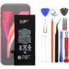 VUXYIT Batteria di ricambio A2312 compatibile con iPhone SE 2020 con kit di strumenti di riparazione