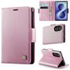 Sojlecyu Custodia a Libro Pelle per Samsung Galaxy Z Fold 8 Magnetica, Rosa | Blocco RFID, Portafoglio con Slot PortaCarte, Funzione Supporto Pieghevole, Protezione Antiurto TPU, Pelle PU Premium