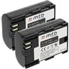 mtb more energy 2x Batteria LP-E6 per Canon EOS 5D Mark II, 5D Mark III, 6D, 7D, 60D, 60Da