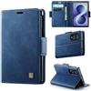 Sojlecyu Custodia a Libro Pelle per Samsung Galaxy Z Fold 8 Magnetica, Blu | Blocco RFID, Portafoglio con Slot PortaCarte, Funzione Supporto Pieghevole, Protezione Antiurto TPU, Pelle PU Premium