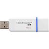 Kingston DTIG4/16GB DataTraveler Memoria Flash, USB 3.0, 16 GB, Bianco/Blu