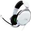 HyperX CloudX Stinger II Core, Cuffie da Gaming, Connessione Cablata a 3,5mm, Telaio in Plastica, Cuscinetti in Memory Foam Rivestiti in Tessuto, Comandi sul Padiglione, Adatto per Xbox, Bianco