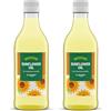 by Amazon Olio Di Semi Di Girasole Biologico, 1L (Confezione da 2)