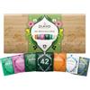 Pukka Tisane Discovery Chest, Confezione Regalo Tisane Biologiche Assortite, 6 Gusti, per Rilassare e Risvegliare i Sensi, Cofanetto in Bambù Sostenibile e Riutilizzabile, Idea Regalo 42 Filtri