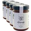 AFESMOS HONEY Afesmos Miele di Pino Greco | Naturale e Legnoso | 450g (Confezione da 4)