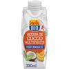 ISOLA BIO Acqua di Cocco Multifrutti Performance Biologica 330ml | Ricca di potassio e vitamina A, C e B6, con banana arancia e carota, senza zuccheri aggiunti, vegan, bio, ideale per lo sport