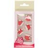 FunCakes Sugar Decorazioni Santas Cap Set/12