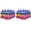 Zuegg 100% Frutta Frullata senza Zuccheri Aggiunti, Purea di Mela, Fragola e Mirtillo- Merenda di Frutta per Bambini Ideale Fuori Casa (Pouch di Mela, Fragola e Mirtillo 90g x 6) (Confezione da 2)