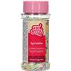 FunCakes Pastel Egg Mix: Sprinkles a Forma di Uova Pastello per Decorazione Torte, Cupcake e Biscotti, Zuccherini Decorativi, Cake Decorating - 60 g