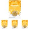 by Amazon Bignè Di Grano Al Miele, 750g (Confezione da 4)