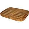B4K ® 50х35х4 cm Ceppo da taglio in legno di quercia | Tavola a grana fine con manici e piedini in silicone | Pannello antibatterico a grana fine | Fine tavola di legno | Tagliere da cucina | Tagliere