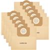 Kelav 10 Pezzi Sacchetti Aspirapolvere per Kärcher WD3 6.959-130.0, Uso Asciutto e Bagnato Sacchetto Antipolvere per Kärcher WD3 A2204 MV3