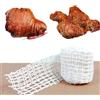 DAZZLEEX Rotolo di rete per carne di maiale, arrosto e stagionatura sicuri, adatto per salsicce, lombi di maiale, arrosti di manzo, garza di maiale, 4,5 cm (elastico fino a 17 cm) (5 m)