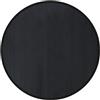 vidaXL Tappeto Rotondo Nero 100 cm in Bambù