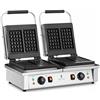 Royal Catering RC-WM201 Piastra per waffles rettangolare 1500 W Macchina per waffle Piastra per cialde