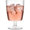 Regalzone 100 bicchieri da vino in plastica, 230 ml, adatti per vin brulè