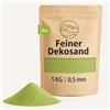 matches21 HOME & HOBBY Sabbia decorativa verde mela, 10 kg, pietre decorative sottili per vasi, bicchieri, decorazione da tavolo e fiori