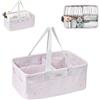 Kikka Boo Kikkaboo, borsa fasciatoio, cestino, organizzatore di pannolini pieghevole, colorazione:rosa
