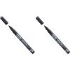 Pentel N50S-A corpo in alluminio, 1 pezzo, nero (Confezione da 2)