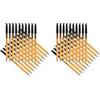 Q-Connect Penna a sfera F nero conf. da 20 - KF34046 (Confezione da 2)