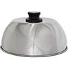 LotusGrill - Coperchio/Cappa per LotusGrill - Acciaio Inox e Pomolo con Termometro - Compatibile con LotusGrill Standard da 34 cm