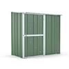 Supercasette.it Casetta da Giardino in Lamiera box in acciaio zincato misura 174 x 100 cm x 182 cm di altezza - 43 kg - 1.74 mq (Verde)