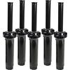 Toro Set di 5 irrigatori 570 Series 10,2 cm 38,1 cm Mezza ugello Pop-Up Nero