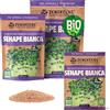 ZenGreens® Semi di senape bianca biologico - Scegli tra 200g e 500g | germogli e microgreens - per vassoio - alta germinabilità - raccolta in pochi giorni - per insalate, bowl e panini