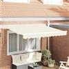 Runheo Tessuto di ricambio per tenda da sole, 3 x 2 m, in poliestere, resistente alle intemperie, ai raggi UV, impermeabile, con mantovana, per balcone, giardino, terrazza, come protezione solare e
