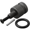 Carylozet Adatto a punte da 1,5-13 mm, struttura in acciaio legato, elevata durezza, include bullone di fissaggio e perno, finitura grigia (B)