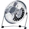 Status Ventilatore da tavolo USB | Mini ventilatore portatile da 4 pollici | Ventilatore piccolo a velocità singola | Cromato | SUSBCRMFAN1PKB4