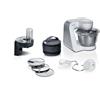 Bosch MUM5 - Robot da cucina serie 4 MUM58210, ciotola in acciaio inox, 1000 W, colore: bianco, argento
