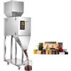 VEVOR Macchina Dosatrice Automatica per Polveri e Granuli 20-5000 g Argento | Dosatore Automatico per Granuli con Pedale in Acciaio Inox, Pesatura Intelligente, Alta Precisione, per Caffè, Cereali e Tè