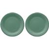 PAW Decor Collection PAW Piatti Carta Ø 23 cm, 8 pezzi - Verde Scuro (Confezione da 2)