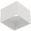 GTV SLV SAKURA SAKURA - Plafoniera quadrata, in alluminio, 120 x 85, IP20, ES111, GU10, colore: Bianco