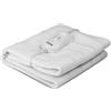 Status Electric - Coperta elettrica ad intensità Regolabile con Protezione Anti-surriscaldamento, Bianco, Singolo