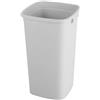 RothoPro Modo Secchio Spazzatura 60 L Cestino Spazzatura Quadrato Grigio | Pattumiera cucina 60 L, contenitore aperto senza coperchio, base quadrata, accesso dall'alto, dimensioni 39 × 39 × 65 cm