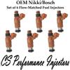 Nikki Set Di Iniettori OEM (6) Per Mitsubishi Eclipse 3.0 V6 2000-2005