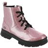 UGG Ashton Lace Up Glitter, Stivale Classico Bambine e Ragazze