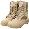 Lilychan LiliChan Uomo Tactical Boots Delta zip laterale scarpe Militare Lavoro 8 pollici Army