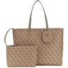 GUESS Power Play II Large Tech Tote Latte Logo