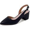 QUEEN HELENA Scarpe Basse con Tacco Décolleté a Punta Chiusa Donna ZM9324